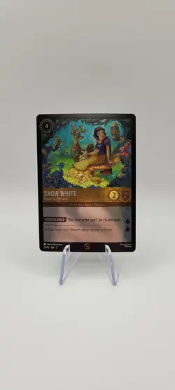 Disney Lorcana TCG: Snow White - Fairest in the Land -23/P2 En-7 Promo Card NM - Image 1