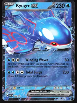 Kyogre ex - 178 Pokemon SV: Scarlet & Violet Promo Cards Promo NM - Image 1