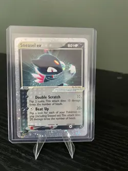 Sneasel ex 103/109 Ruby and Sapphire Holo Rare 2003 Card in Great Condition - Image 1
