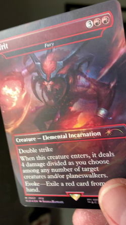 Mtg - Ifrit - Rainbow Foil - Fury - Commander - Legacy - WATCH ITEM VIDEO! (O_O) - Image 2