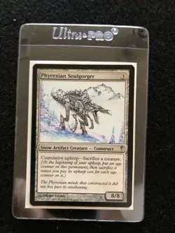 PHYREXIAN SOULGORGER-(x1)-EX/NM-COLDSNAP-R-MTG-4RCards - Image 1