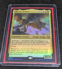 The Ur-Dragon Foil - Mythic - Commander Masters MTG Magic the Gathering 0361 - Image 1
