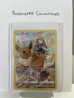 Pokemon TCG Eevee TG11/TG30 Brilliant Stars Trainer Gallery Rare Holo Card - Image 1