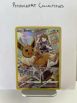 Pokemon TCG Eevee TG11/TG30 Brilliant Stars Trainer Gallery Rare Holo Card - Image 3