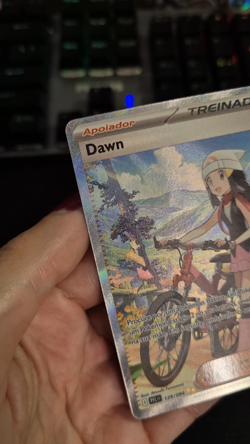 Pokemon TCG Phantasmal Flames Dawn 129/094 SIR fresh from the pack - Portuguese - Image 2