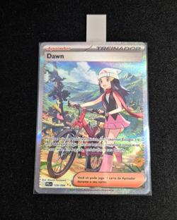 Pokemon TCG Phantasmal Flames Dawn 129/094 SIR fresh from the pack - Portuguese - Image 3