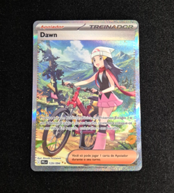 Pokemon TCG Phantasmal Flames Dawn 129/094 SIR fresh from the pack - Portuguese - Image 5