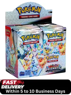 DIY 360 Pcs Pokemon Card Brilliant Stars 151 Prismatic Evolutions -For Kids Play - Image 1