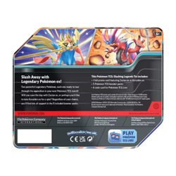 Pokemon TCG: Slashing Legends Tin – Zacian ex (Sealed) - Image 2