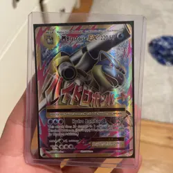 M Blastoise EX (Full Art) 102/108 Evolutions Holo Pokemon TCG read description - Image 1