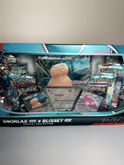 Pokemon TCG: Snorlax ex & Blissey ex Special Collection exclusive New - Image 1