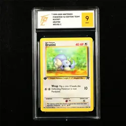 TQG 9 MINT 1999-2000 Pokemon ENG Dratini 53/82 C - Image 1