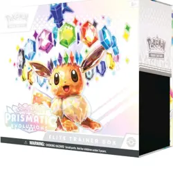 Pokemon Prismatic Evolutions Elite Trainer Box Eevee 2024 TCG English - Image 2