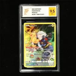 TQG 9.5 MINT+ 2022 Pokemon ENG Pikachu TG05/TG30 R - Image 2