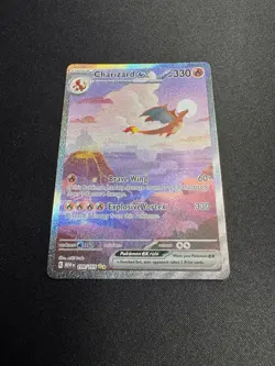 Pokemon TCG Charizard EX 199/165 Scarlet & Violet 151 Special Illustration 🔥 - Image 1