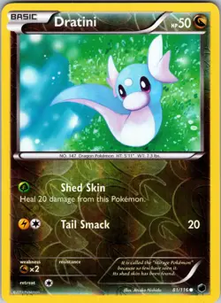 Dratini 81/116 Plasma Freeze Pokemon TCG LP - Image 1