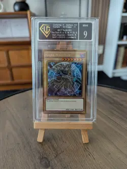 Yu-Gi-Oh Dark Magician MVP1-ENGV3 Graded 9 Mint Limited Edition Gold Secret Rare - Image 1