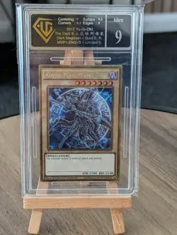 Yu-Gi-Oh Dark Magician MVP1-ENGV3 Graded 9 Mint Limited Edition Gold Secret Rare - Image 3