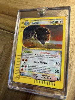 Golem 148/144 Skyridge Holo Pokemon Card Well Kept And Very Good Condition. - Image 1
