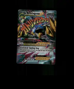 FAN-ART READ DESCRIPTION BELOW HOLO Metagross Card Metagross Pokemon Card p2 - Image 1
