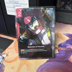 Battle of Aces GD01-111 Newtype Rising Gundam Card Game TCG - Rare NM Holo - Image 1