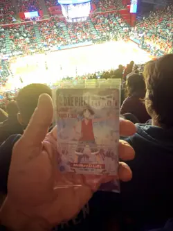 One Piece Monkey D. Luffy US College Basketball Cards Rutgers - Image 2