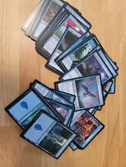 2017 Magic the Gathering Arcane Wizardry BLUE Commander Deck 72 Cards INCOMPLETE - Image 3