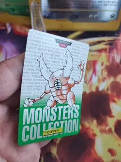 Pokemon Karte Card Pinsir Monster Collection Green Carddass 1996 Japanese Exc - Image 4