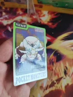Pokemon Karte Card Pinsir Pocket Monster Carddass 1997 Bandai japanese NM- - Image 4