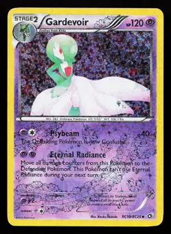 Gardevoir RC10/RC25 Holo Legendary Treasures Radiant Collection Pokemon Card - Image 1