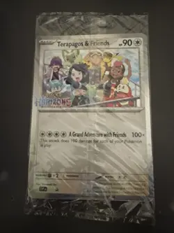 Pokemon Card Terapagos & Friends Horizons Stamped Sealed Promo JUMBO - Image 1