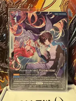 Gundam Card Game TCG - Awakened Potential GD03-118 R+ English 🇺🇸 - Image 1