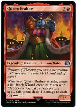 Queen Brahne - 0149 - Final Fantasy - MTG - NM/M - Image 1