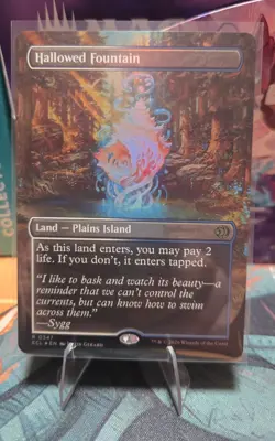 Hallowed Fountain (Borderless) Lorwyn Eclipsed Foil - Image 1