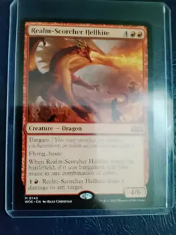 Realm-Scorcher Hellkite Wilds of Eldraine Regular - Image 1