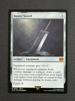 Magic The Gathering Buster Sword Final Fantasy Non-foil - Image 1