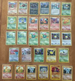 Vintage Pokemon Card Lot (29 Cards Total) - Image 1