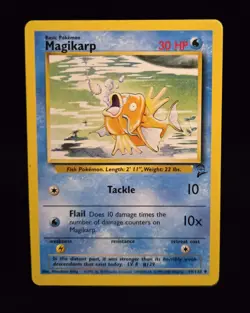 Pokemon TCG - MAGIKARP - 50/130 - UNLIMITED - BASE SET 2 (2000) - WOTC - MP - Image 1
