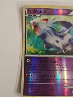 Pokemon Nidoran TCG 69/102 Common Reverse Holo Triumphant - Image 3