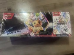Pokemon Prismatic Evolutions Surprise Box And Booster Bundle Sealed - Image 1