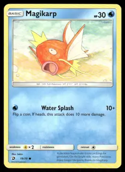 Pokemon Tcg Magikarp #19 Pokemon Dragon Majesty NM - Image 1