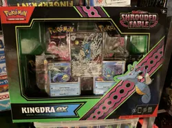Pokemon TCG Shrouded Fable Kingdra Ex Illustration & GreNinja, 1 of each - Image 1