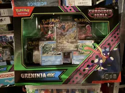 Pokemon TCG Shrouded Fable Kingdra Ex Illustration & GreNinja, 1 of each - Image 2
