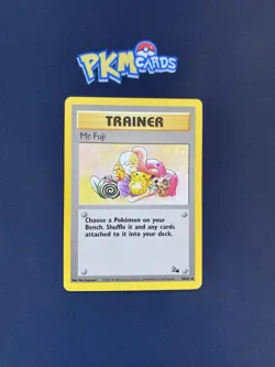 Pokemon TCG Mr. Fuji Fossil 58/62 Regular LP. - Image 1