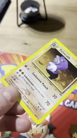 Pokemon TCG Poliwrath Neo Discovery 28/75 Regular Unlimited Rare - Image 2
