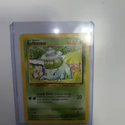 Pokemon Bulbasaur Base Set 44/102 - Image 1