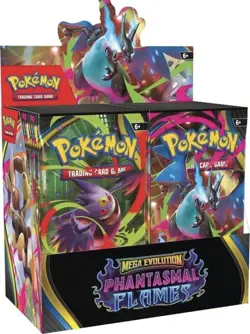 Pokemon Mega Evolution: Phantasmal Flames Booster Box SEALED 36 Packs - Image 1