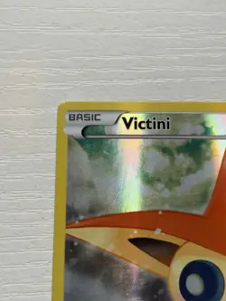 Pokemon 2016 Pokemon Black Star XY Promo Victini XY117 NM Rare Full Art TCG - Image 2
