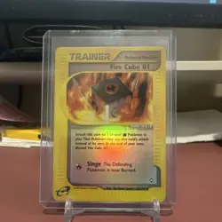 Pokemon Fire Cube 01 Aquapolis 122/147 Uncommon Reverse Holo Trainer English Ni… - Image 1