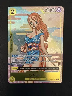 NM O-Nami (Event Pack Vol 5) OP06-101 Alt Art Promo Cards English One Piece Card - Image 1